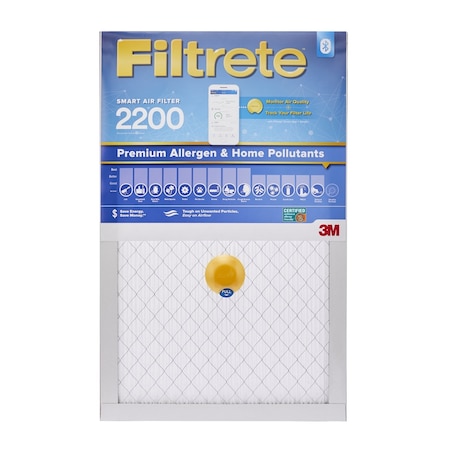 Filtrete 16 in W x 25 in H x 1 in D Pleated Air Filter, MERV 13 S-EA01-4